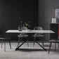 Contemporary Rectangle Dining Table Double Pedestal Furniture for Dining Room Clearhalo ' dining_table' 'Dining Tables & Seating' 'Dining Tables' 'furn' 'furn_dining_table' 'Furniture' 'furniture_dining_table' 'Kitchen & Dining Furniture' 'kitchen&dining_furn' 'kitchen' 'kitchen_dining_table' 4133790