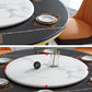 Glam Sintered Stone Top Table Round Kitchen Dining Table with Pedestal Base Clearhalo ' dining_table' 'Dining Tables & Seating' 'Dining Tables' 'furn' 'furn_dining_table' 'Furniture' 'furniture_dining_table' 'Kitchen & Dining Furniture' 'kitchen&dining_furn' 'kitchen' 'kitchen_dining_table' 4133822