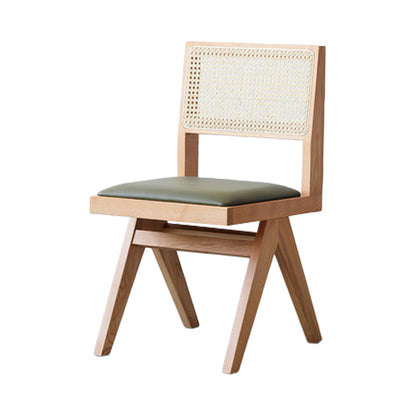 Traditional Style Dining Chairs Kitchen Armless Side Chair with Wooden Legs Wood 1 Piece Clearhalo ' kitchen&dining_furn' 'Dining Chairs' 'Dining Tables & Seating' 'dining_chair' 'furn' 'furn_dining_chair' 'Furniture' 'furniture_dining_chair' 'Kitchen & Dining Furniture' 'kitchen' 4139675