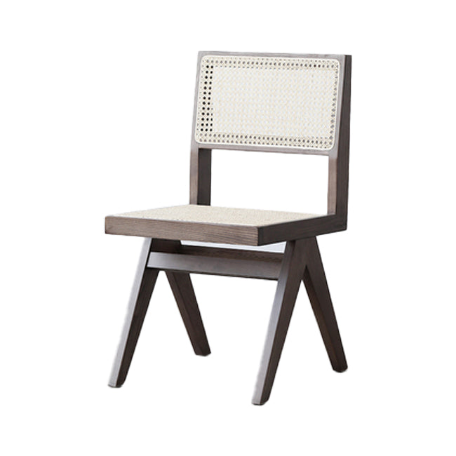 Traditional Style Dining Chairs Kitchen Armless Side Chair with Wooden Legs Walnut 1 Piece Clearhalo ' kitchen&dining_furn' 'Dining Chairs' 'Dining Tables & Seating' 'dining_chair' 'furn' 'furn_dining_chair' 'Furniture' 'furniture_dining_chair' 'Kitchen & Dining Furniture' 'kitchen' 4139697