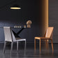 Contemporary Style Leather Dining Chairs Solid Back Armless Chairs for Home Use (Set of 2) Clearhalo ' kitchen&dining_furn' 'Dining Chairs' 'Dining Tables & Seating' 'dining_chair' 'furn' 'furn_dining_chair' 'Furniture' 'furniture_dining_chair' 'Kitchen & Dining Furniture' 'kitchen' 4139721