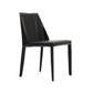 Contemporary Style Leather Dining Chairs Solid Back Armless Chairs for Home Use (Set of 2) Clearhalo ' kitchen&dining_furn' 'Dining Chairs' 'Dining Tables & Seating' 'dining_chair' 'furn' 'furn_dining_chair' 'Furniture' 'furniture_dining_chair' 'Kitchen & Dining Furniture' 'kitchen' 4139724