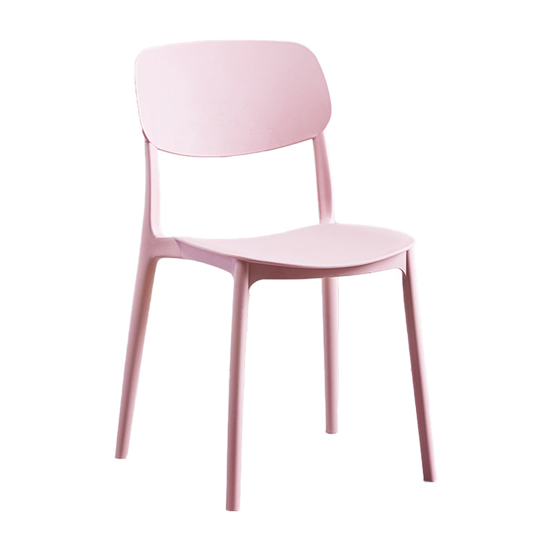 Nordic Style Dining Chair Plastic Dining Armless Side Chairs for Kitchen Clearhalo ' kitchen&dining_furn' 'Dining Chairs' 'Dining Tables & Seating' 'dining_chair' 'furn' 'furn_dining_chair' 'Furniture' 'furniture_dining_chair' 'Kitchen & Dining Furniture' 'kitchen' 4139817