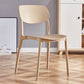 Nordic Style Dining Chair Plastic Dining Armless Side Chairs for Kitchen Khaki 1 Piece Clearhalo ' kitchen&dining_furn' 'Dining Chairs' 'Dining Tables & Seating' 'dining_chair' 'furn' 'furn_dining_chair' 'Furniture' 'furniture_dining_chair' 'Kitchen & Dining Furniture' 'kitchen' 4139833