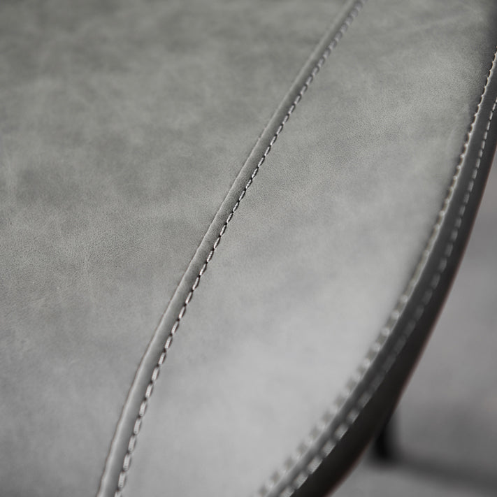 Industrial Style Metal Chairs Set Solid Back Side Kitchen Dining Room Chair Clearhalo ' kitchen&dining_furn' 'Dining Chairs' 'Dining Tables & Seating' 'dining_chair' 'furn' 'furn_dining_chair' 'Furniture' 'furniture_dining_chair' 'Kitchen & Dining Furniture' 'kitchen' 4139861