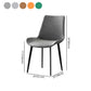 Industrial Style Metal Chairs Set Solid Back Side Kitchen Dining Room Chair Clearhalo ' kitchen&dining_furn' 'Dining Chairs' 'Dining Tables & Seating' 'dining_chair' 'furn' 'furn_dining_chair' 'Furniture' 'furniture_dining_chair' 'Kitchen & Dining Furniture' 'kitchen' 4139876