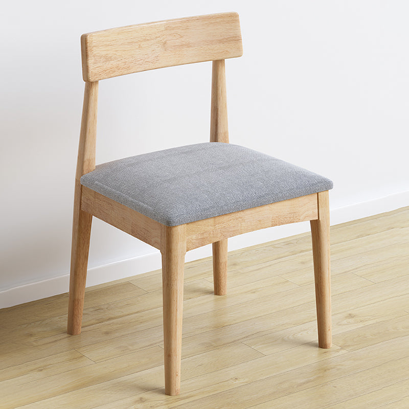 Industrial Wood Dining Chair Home Armless Upholstered Open Back Single Dining Side Chair Clearhalo ' kitchen&dining_furn' 'Dining Chairs' 'Dining Tables & Seating' 'dining_chair' 'furn' 'furn_dining_chair' 'Furniture' 'furniture_dining_chair' 'Kitchen & Dining Furniture' 'kitchen' 4139905