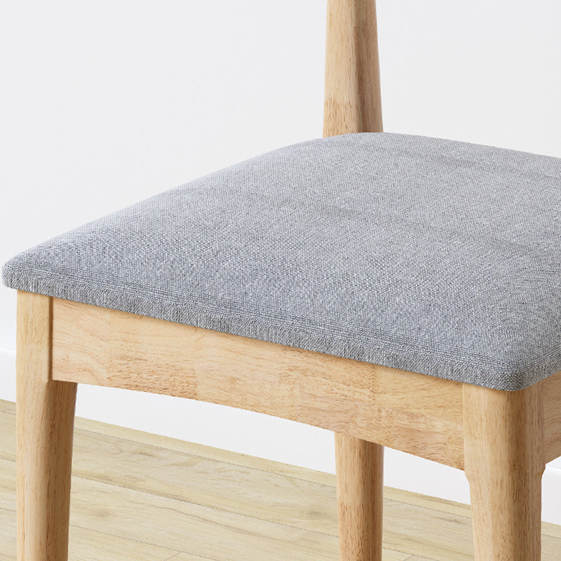 Industrial Wood Dining Chair Home Armless Upholstered Open Back Single Dining Side Chair Clearhalo ' kitchen&dining_furn' 'Dining Chairs' 'Dining Tables & Seating' 'dining_chair' 'furn' 'furn_dining_chair' 'Furniture' 'furniture_dining_chair' 'Kitchen & Dining Furniture' 'kitchen' 4139915