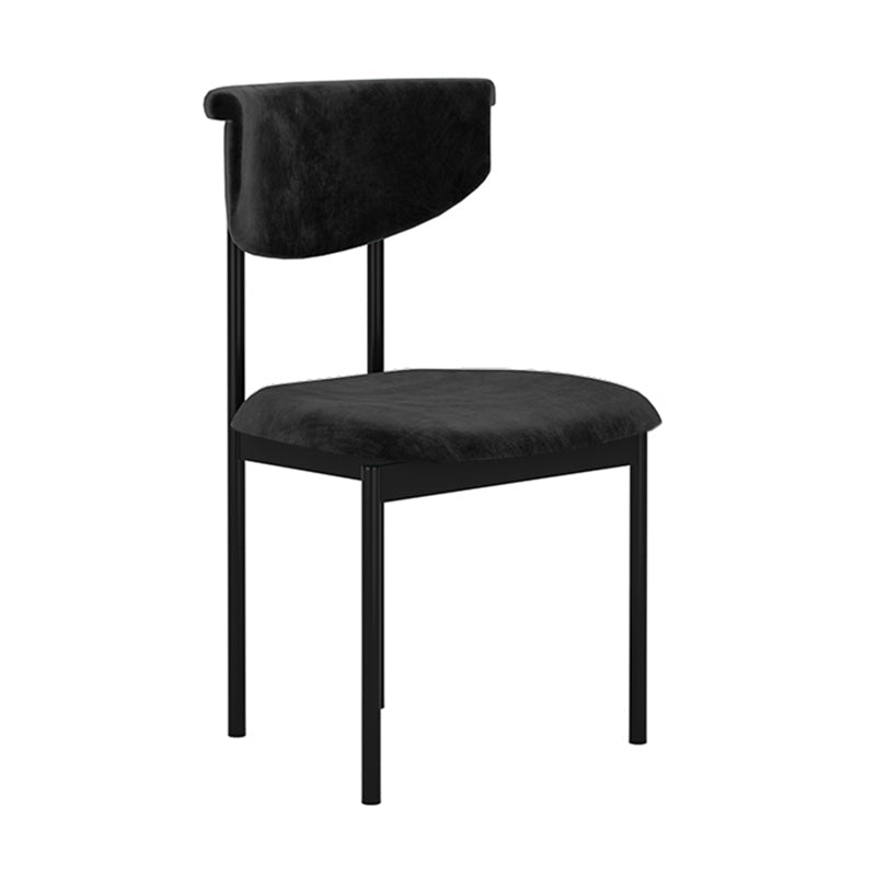 Modern Home Dining Side Chair Open Back Armless Dining Chairs with Metal Legs Clearhalo ' kitchen&dining_furn' 'Dining Chairs' 'Dining Tables & Seating' 'dining_chair' 'furn' 'furn_dining_chair' 'Furniture' 'furniture_dining_chair' 'Kitchen & Dining Furniture' 'kitchen' 4139926