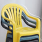 Modern Plastic Dining Arm Chairs Home Stackable Windsor Dining Armchair Clearhalo ' kitchen&dining_furn' 'Dining Chairs' 'Dining Tables & Seating' 'dining_chair' 'furn' 'furn_dining_chair' 'Furniture' 'furniture_dining_chair' 'Kitchen & Dining Furniture' 'kitchen' 4139973
