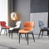 Industrial Metal Dining Room Chairs Wingback Parsons Chair for Home Use (Set of 2) Clearhalo ' kitchen&dining_furn' 'Dining Chairs' 'Dining Tables & Seating' 'dining_chair' 'furn' 'furn_dining_chair' 'Furniture' 'furniture_dining_chair' 'Kitchen & Dining Furniture' 'kitchen' 4140040