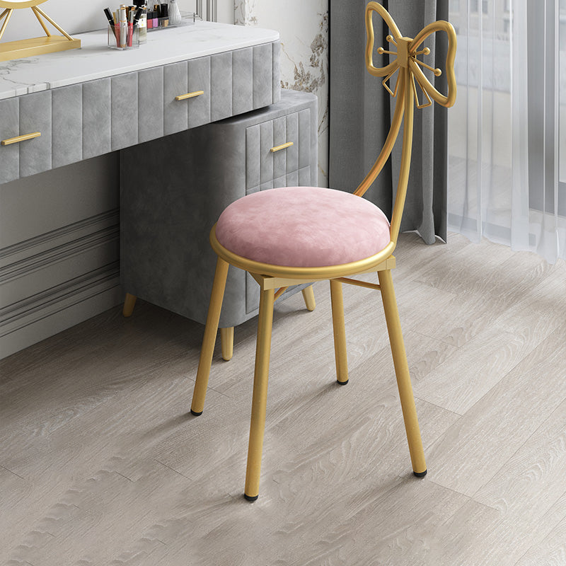 Scandinavian Style Open Back Dining Side Chair Upholstered Armless Dining Chairs Clearhalo ' kitchen&dining_furn' 'Dining Chairs' 'Dining Tables & Seating' 'dining_chair' 'furn' 'furn_dining_chair' 'Furniture' 'furniture_dining_chair' 'Kitchen & Dining Furniture' 'kitchen' 4140054