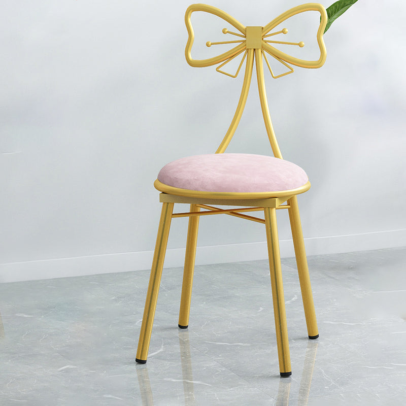 Scandinavian Style Open Back Dining Side Chair Upholstered Armless Dining Chairs Clearhalo ' kitchen&dining_furn' 'Dining Chairs' 'Dining Tables & Seating' 'dining_chair' 'furn' 'furn_dining_chair' 'Furniture' 'furniture_dining_chair' 'Kitchen & Dining Furniture' 'kitchen' 4140059