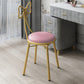 Scandinavian Style Open Back Dining Side Chair Upholstered Armless Dining Chairs Nude Pink 1 Piece Clearhalo ' kitchen&dining_furn' 'Dining Chairs' 'Dining Tables & Seating' 'dining_chair' 'furn' 'furn_dining_chair' 'Furniture' 'furniture_dining_chair' 'Kitchen & Dining Furniture' 'kitchen' 4140062