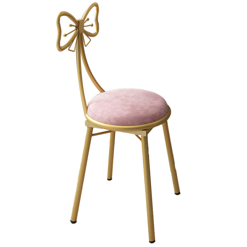 Scandinavian Style Open Back Dining Side Chair Upholstered Armless Dining Chairs Clearhalo ' kitchen&dining_furn' 'Dining Chairs' 'Dining Tables & Seating' 'dining_chair' 'furn' 'furn_dining_chair' 'Furniture' 'furniture_dining_chair' 'Kitchen & Dining Furniture' 'kitchen' 4140063