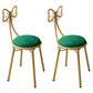 Scandinavian Style Open Back Dining Side Chair Upholstered Armless Dining Chairs Green 2 Piece Set Clearhalo ' kitchen&dining_furn' 'Dining Chairs' 'Dining Tables & Seating' 'dining_chair' 'furn' 'furn_dining_chair' 'Furniture' 'furniture_dining_chair' 'Kitchen & Dining Furniture' 'kitchen' 4140079