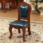 Victoria Style Solid Wood Dining Chair Kitchen Open Back Side Chairs Clearhalo ' kitchen&dining_furn' 'Dining Chairs' 'Dining Tables & Seating' 'dining_chair' 'furn' 'furn_dining_chair' 'Furniture' 'furniture_dining_chair' 'Kitchen & Dining Furniture' 'kitchen' 4140207