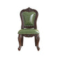 Victoria Style Solid Wood Dining Chair Kitchen Open Back Side Chairs Lake Green 1 Piece Clearhalo ' kitchen&dining_furn' 'Dining Chairs' 'Dining Tables & Seating' 'dining_chair' 'furn' 'furn_dining_chair' 'Furniture' 'furniture_dining_chair' 'Kitchen & Dining Furniture' 'kitchen' 4140242
