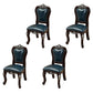 Victoria Style Rubberwood Chairs Open Back Side Kitchen Chairs Set Blue 4 Piece Set Clearhalo ' kitchen&dining_furn' 'Dining Chairs' 'Dining Tables & Seating' 'dining_chair' 'furn' 'furn_dining_chair' 'Furniture' 'furniture_dining_chair' 'Kitchen & Dining Furniture' 'kitchen' 4140260