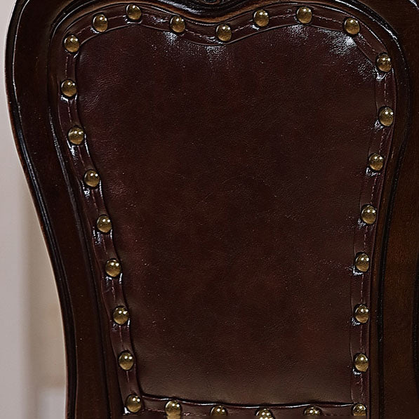 Victoria Style Rubberwood Chairs Open Back Side Kitchen Chairs Set Clearhalo ' kitchen&dining_furn' 'Dining Chairs' 'Dining Tables & Seating' 'dining_chair' 'furn' 'furn_dining_chair' 'Furniture' 'furniture_dining_chair' 'Kitchen & Dining Furniture' 'kitchen' 4140262