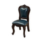 Victoria Style Rubberwood Chairs Open Back Side Kitchen Chairs Set Royal Blue 1 Piece Clearhalo ' kitchen&dining_furn' 'Dining Chairs' 'Dining Tables & Seating' 'dining_chair' 'furn' 'furn_dining_chair' 'Furniture' 'furniture_dining_chair' 'Kitchen & Dining Furniture' 'kitchen' 4140272