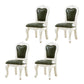 Victoria Style Rubberwood Dining Chairs Kitchen Open Back Dining Chair Set Lake Green 4 Piece Set Clearhalo ' kitchen&dining_furn' 'Dining Chairs' 'Dining Tables & Seating' 'dining_chair' 'furn' 'furn_dining_chair' 'Furniture' 'furniture_dining_chair' 'Kitchen & Dining Furniture' 'kitchen' 4140302