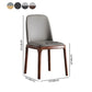 Traditional Wood Dining Armless Chair Leather Dining Side Chair (Set of 2) Clearhalo ' kitchen&dining_furn' 'Dining Chairs' 'Dining Tables & Seating' 'dining_chair' 'furn' 'furn_dining_chair' 'Furniture' 'furniture_dining_chair' 'Kitchen & Dining Furniture' 'kitchen' 4140325