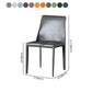 Contemporary Style Dining Chairs Armless Side Chair with Metal Legs for Kitchen (Set of 2) Clearhalo ' kitchen&dining_furn' 'Dining Chairs' 'Dining Tables & Seating' 'dining_chair' 'furn' 'furn_dining_chair' 'Furniture' 'furniture_dining_chair' 'Kitchen & Dining Furniture' 'kitchen' 4140348