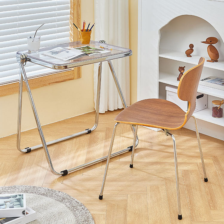 Industrial Style Metal Dining Chair Home Solid Back Armless Side Chair Clearhalo ' kitchen&dining_furn' 'Dining Chairs' 'Dining Tables & Seating' 'dining_chair' 'furn' 'furn_dining_chair' 'Furniture' 'furniture_dining_chair' 'Kitchen & Dining Furniture' 'kitchen' 4140349