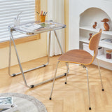 Industrial Style Metal Dining Chair Home Solid Back Armless Side Chair Clearhalo ' kitchen&dining_furn' 'Dining Chairs' 'Dining Tables & Seating' 'dining_chair' 'furn' 'furn_dining_chair' 'Furniture' 'furniture_dining_chair' 'Kitchen & Dining Furniture' 'kitchen' 4140349