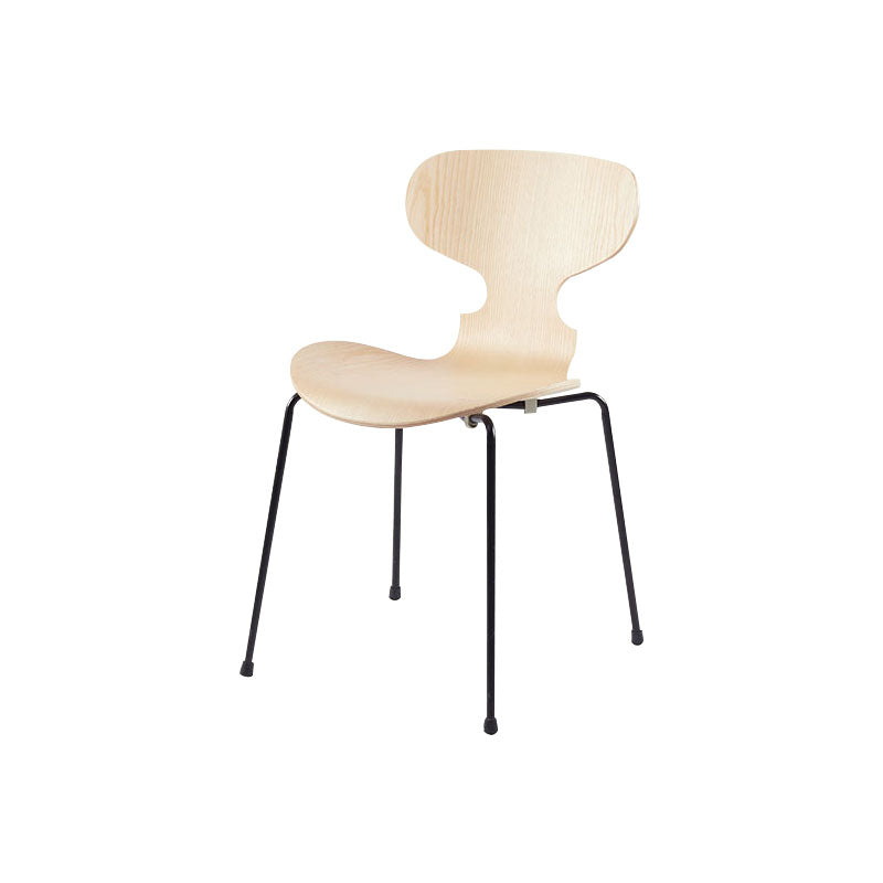 Industrial Style Metal Dining Chair Home Solid Back Armless Side Chair Khaki 1 Piece Clearhalo ' kitchen&dining_furn' 'Dining Chairs' 'Dining Tables & Seating' 'dining_chair' 'furn' 'furn_dining_chair' 'Furniture' 'furniture_dining_chair' 'Kitchen & Dining Furniture' 'kitchen' 4140361