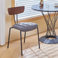 Industrial Metal Dining Side Chair Home Wishbone Armless Cushioned Side Chair Clearhalo ' kitchen&dining_furn' 'Dining Chairs' 'Dining Tables & Seating' 'dining_chair' 'Furniture' 'furniture_dining_chair' 'Kitchen & Dining Furniture' 'kitchen' 4140415