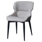 Modern Design Wingback Dining Arm Chairs Leather Dining Chairs (Set of 4) Clearhalo ' kitchen&dining_furn' 'Dining Chairs' 'Dining Tables & Seating' 'dining_chair' 'furn' 'furn_dining_chair' 'Furniture' 'furniture_dining_chair' 'Kitchen & Dining Furniture' 'kitchen' 4140505