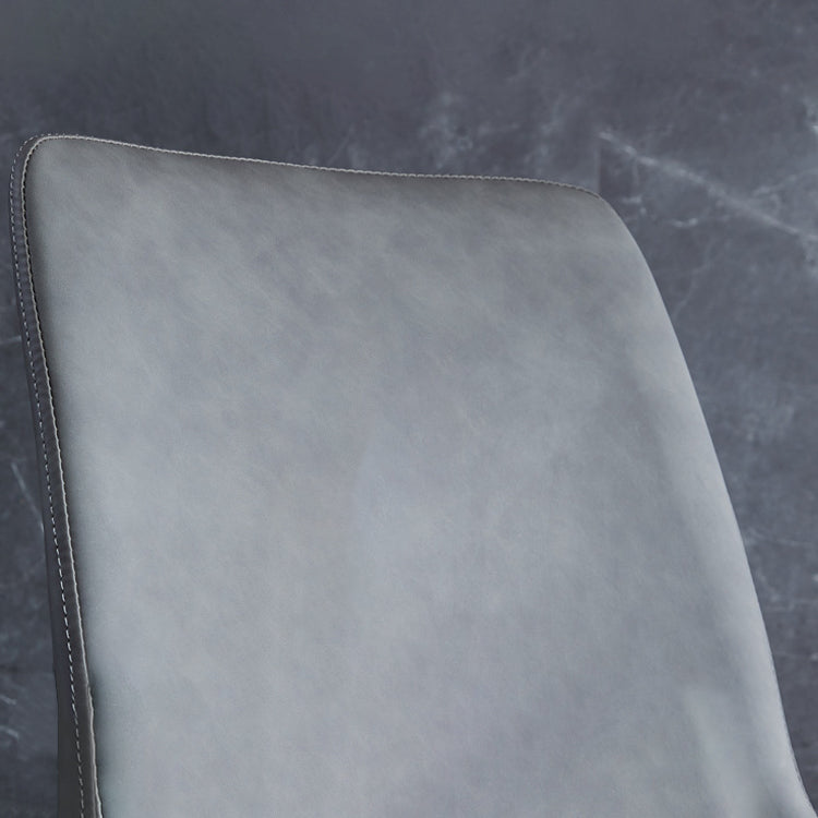 Industrial Style Arm Side Chairs Leather Solid Back Dining Chairs for Kitchen (Set of 4) Clearhalo ' kitchen&dining_furn' 'Dining Chairs' 'Dining Tables & Seating' 'dining_chair' 'furn' 'furn_dining_chair' 'Furniture' 'furniture_dining_chair' 'Kitchen & Dining Furniture' 'kitchen' 4140545