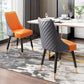 Scandinavian Style Leather Dining Armless Chairs Parsons Upholstered Chair (Set of 4) Clearhalo ' kitchen&dining_furn' 'Dining Chairs' 'Dining Tables & Seating' 'dining_chair' 'furn' 'furn_dining_chair' 'Furniture' 'furniture_dining_chair' 'Kitchen & Dining Furniture' 'kitchen' 4140568