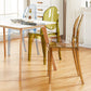 Scandinavian Style Dining Side Chair Open Back Plastic Dining Armless Chairs (Set of 4) Clearhalo ' kitchen&dining_furn' 'Dining Chairs' 'Dining Tables & Seating' 'dining_chair' 'furn' 'furn_dining_chair' 'Furniture' 'furniture_dining_chair' 'Kitchen & Dining Furniture' 'kitchen' 4140600