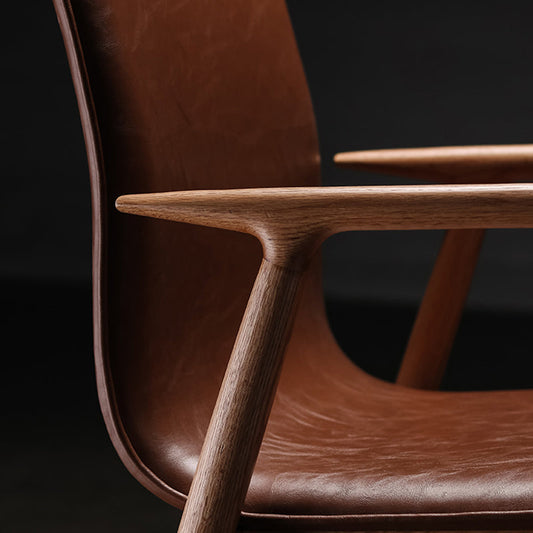 Traditional Style Dining Chair Kitchen Arm Single Chair with Wooden Legs Clearhalo ' kitchen&dining_furn' 'Dining Chairs' 'Dining Tables & Seating' 'dining_chair' 'furn' 'furn_dining_chair' 'Furniture' 'furniture_dining_chair' 'Kitchen & Dining Furniture' 'kitchen' 4140737