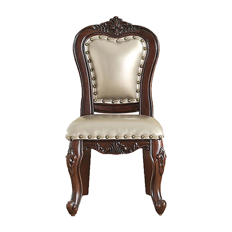 Traditional Style Dining Chair Kitchen Armless Side Chairs with Wooden Legs Champagne 1 Piece Black Clearhalo ' kitchen&dining_furn' 'Dining Chairs' 'Dining Tables & Seating' 'dining_chair' 'furn' 'furn_dining_chair' 'Furniture' 'furniture_dining_chair' 'Kitchen & Dining Furniture' 'kitchen' 4140786