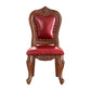 Traditional Style Dining Chair Kitchen Armless Side Chairs with Wooden Legs Burgundy 1 Piece Brown Clearhalo ' kitchen&dining_furn' 'Dining Chairs' 'Dining Tables & Seating' 'dining_chair' 'furn' 'furn_dining_chair' 'Furniture' 'furniture_dining_chair' 'Kitchen & Dining Furniture' 'kitchen' 4140790