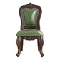 Traditional Style Dining Chair Kitchen Armless Side Chairs with Wooden Legs Lake Green 1 Piece Black Clearhalo ' kitchen&dining_furn' 'Dining Chairs' 'Dining Tables & Seating' 'dining_chair' 'furn' 'furn_dining_chair' 'Furniture' 'furniture_dining_chair' 'Kitchen & Dining Furniture' 'kitchen' 4140796