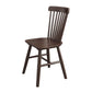 Traditional Style Dining Chair Kitchen Armless Side Single Chair with Wooden Legs Brown Clearhalo ' kitchen&dining_furn' 'Dining Chairs' 'Dining Tables & Seating' 'dining_chair' 'furn' 'furn_dining_chair' 'Furniture' 'furniture_dining_chair' 'Kitchen & Dining Furniture' 'kitchen' 4140819