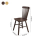 Traditional Style Dining Chair Kitchen Armless Side Single Chair with Wooden Legs Clearhalo ' kitchen&dining_furn' 'Dining Chairs' 'Dining Tables & Seating' 'dining_chair' 'furn' 'furn_dining_chair' 'Furniture' 'furniture_dining_chair' 'Kitchen & Dining Furniture' 'kitchen' 4140831