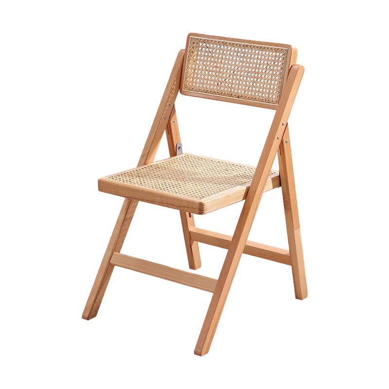 Traditional Style Dining Chair Kitchen Armless Single Dining Side Chair with Wooden Legs Light Orange Clearhalo ' kitchen&dining_furn' 'Dining Chairs' 'Dining Tables & Seating' 'dining_chair' 'furn' 'furn_dining_chair' 'Furniture' 'furniture_dining_chair' 'Kitchen & Dining Furniture' 'kitchen' 4140835