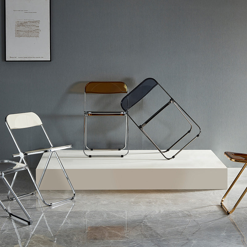 Industrial Style Plastic Dining Armless Chair Open Back Single Dining Side Chair for Restaurant Clearhalo ' kitchen&dining_furn' 'Dining Chairs' 'Dining Tables & Seating' 'dining_chair' 'furn' 'furn_dining_chair' 'Furniture' 'furniture_dining_chair' 'Kitchen & Dining Furniture' 'kitchen' 4140902