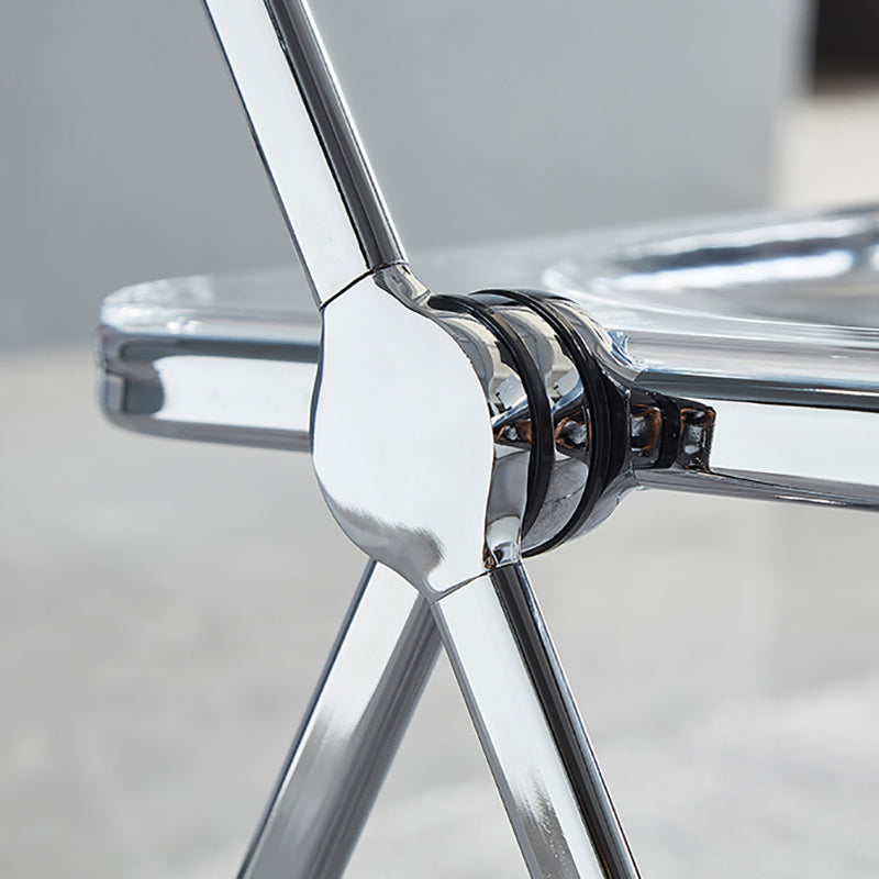 Industrial Style Plastic Dining Armless Chair Open Back Single Dining Side Chair for Restaurant Clearhalo ' kitchen&dining_furn' 'Dining Chairs' 'Dining Tables & Seating' 'dining_chair' 'furn' 'furn_dining_chair' 'Furniture' 'furniture_dining_chair' 'Kitchen & Dining Furniture' 'kitchen' 4140911