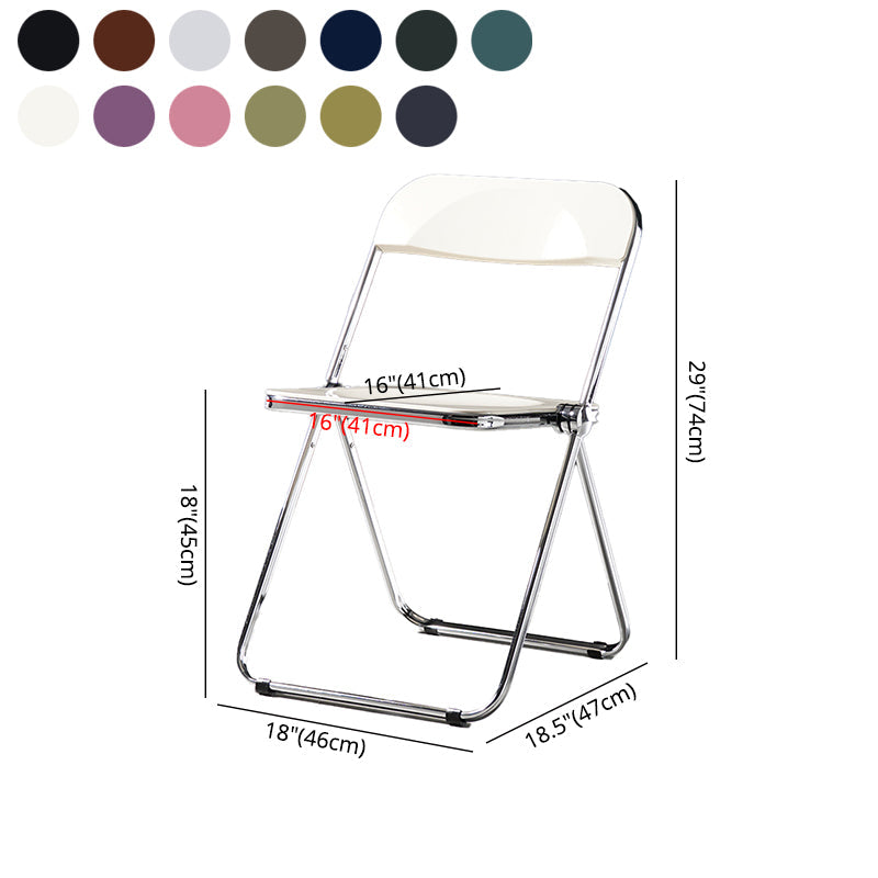 Industrial Plastic Dining Armless Chair Open Back Dining Side Chair for Restaurant Clearhalo ' kitchen&dining_furn' 'Dining Chairs' 'Dining Tables & Seating' 'dining_chair' 'furn' 'furn_dining_chair' 'Furniture' 'furniture_dining_chair' 'Kitchen & Dining Furniture' 'kitchen' 4140969