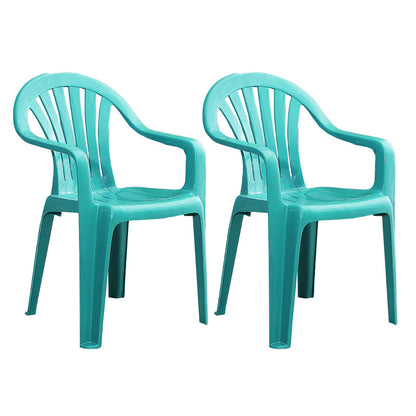 Contemporary Style Windsor Side Chair Plastic Stacking Arm Dining Chairs Blue 2 Piece Set Clearhalo ' kitchen&dining_furn' 'Dining Chairs' 'Dining Tables & Seating' 'dining_chair' 'furn' 'furn_dining_chair' 'Furniture' 'furniture_dining_chair' 'Kitchen & Dining Furniture' 'kitchen' 4141014