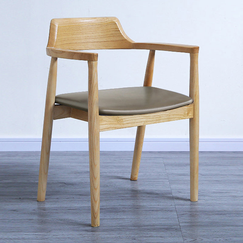 Traditional Style Wood Dining Chair Kitchen Arm Dining Side Chair Green Natural Wood Clearhalo ' kitchen&dining_furn' 'Dining Chairs' 'Dining Tables & Seating' 'dining_chair' 'furn' 'furn_dining_chair' 'Furniture' 'furniture_dining_chair' 'Kitchen & Dining Furniture' 'kitchen' 4141029