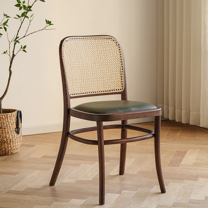 Traditional Style Dining Chair Kitchen Armless Side Chair with Wooden Legs Dark Brown 1 Piece Clearhalo ' kitchen&dining_furn' 'Dining Chairs' 'Dining Tables & Seating' 'dining_chair' 'furn' 'furn_dining_chair' 'Furniture' 'furniture_dining_chair' 'Kitchen & Dining Furniture' 'kitchen' 4141049