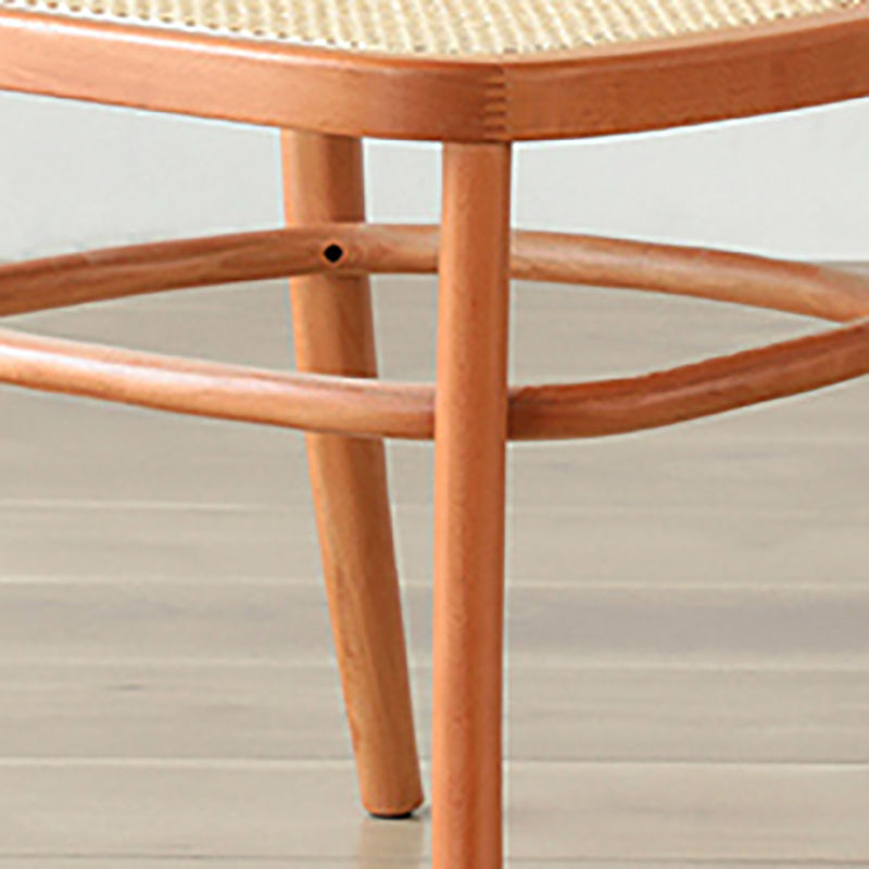 Traditional Style Dining Chair Kitchen Armless Side Chair with Wooden Legs Clearhalo ' kitchen&dining_furn' 'Dining Chairs' 'Dining Tables & Seating' 'dining_chair' 'furn' 'furn_dining_chair' 'Furniture' 'furniture_dining_chair' 'Kitchen & Dining Furniture' 'kitchen' 4141063